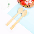 Disposable Natural Eco-friendly Bamboo Spoons Dinner Cutlery Instead of Plastic Utensils